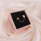 Aquila Gold Chain Studs