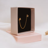 Crescent Chain Studs