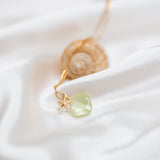 Rock Pool Prehnite Necklace