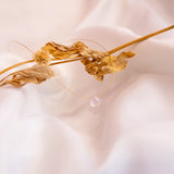 The Floating Crystal Necklace: Rose Quartz Heart