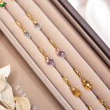 Pink Amethyst Mini Huggies