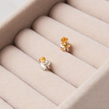 Citrine Stud
