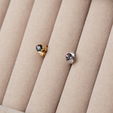 Mystic Fire Topaz Stud