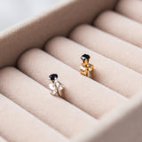Black Spinel Stud