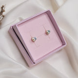 Aquamarine Stud