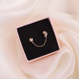 Aquila Gold Chain Studs