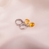 Citrine Classic Huggies