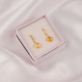 Citrine Mini Huggies