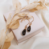 Smoky Quartz Gold Filled Lilibet Hooks