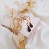 Smoky Quartz Gold Filled Lilibet Hooks