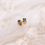 London Blue Topaz Studs