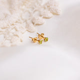 Peridot Studs