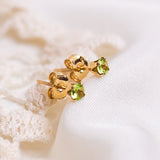 Peridot Studs