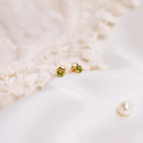 Peridot Studs