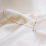 Rock Pool Aquamarine Necklace