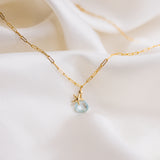 Rock Pool Aquamarine Necklace