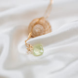 Rock Pool Prehnite Necklace