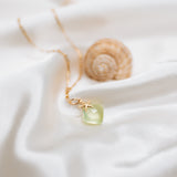 Rock Pool Prehnite Necklace