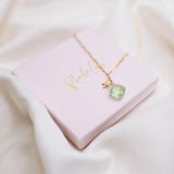 Rock Pool Prehnite Necklace