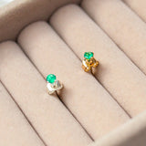 Green Onyx Stud
