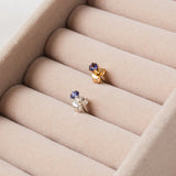 Iolite Stud