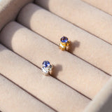 Iolite Stud